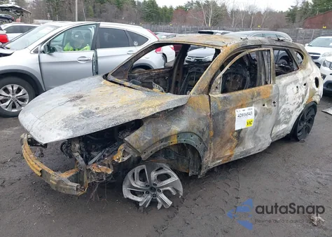 2017 Hyundai Tucson Sport из США, поврежденный, VIN KM8J3CA24HU269356